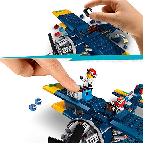 LEGO 70429 Hidden Side EL Fuegos Stunt-Flugzeug, AR-App, interaktives Augmented Reality Spielset für iPhone/Android – Bild 4