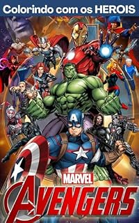 Livro Colorindo com os Herois: Diversão com os Herois