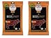 Aufschnitt Grass Fed Beef Jerky - Low Sodium, Certified Kosher - Halal and Keto Friendly - 2 Pack, BBQ