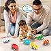 HISTOYE Toddlers Cars Toy Trucks for 2 3 4 5 6 Year Old Boy & Girls, 6 Pack Cars for Toddlers, City Traffic Little Play Vehicles for Baby