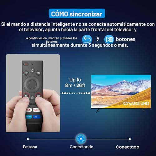 Remote Control for Samsung Smart TV, Universal Remote Control for Samsung Smart TV – QLED Crystal UHD 4K Smart TVs