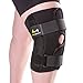 BraceAbility XXXXXL Plus Size Knee Brace - Bariatric Hinged Wraparound Support for Large Legs and Big Thighs, Meniscus Tears, Arthritis Joint Pain, Tendonitis, Ligament Injuries and Sprains (5XL)