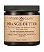 Orange Body Butter 8 oz. 100% Pure Raw Fresh Natural Cold Pressed. Skin Body and Hair Moisturizer, DIY Creams, Balms, Lotions, Soaps.