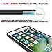 MoboZx iPhone 7 Plus case, [Premium Tempered Glass Screen Protector Included] Dual-Layer Slim Protective Anti-Slippery Scratch-Resistant Shockproof Bumper for iPhone 7 Plus (Combo_Black)