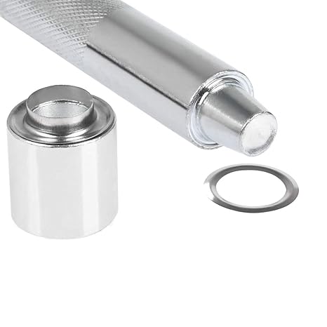 Pengxiaomei 100 Pcs Tarpaulin Repair Kit Grommet Tool Kit With