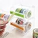 MyLifeUNIT Washi Tape Dispenser, Office Acrylic Tape Holder Dispenser for Desk, 4 Pack
