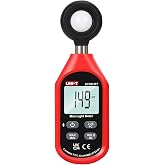UNI-T Light Meter UT383BT Lux Meter Digital Illuminance Meter | 0~199900 Lux (0~18500 FC) Foot Candles Luxmeter for Film Photography Plants Photometer