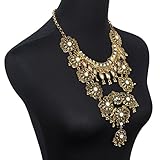 Statement Necklace SUMAJU Long Boho Necklace Gold Silver Plated Vintage Design Women Bohemia Style Turkish
