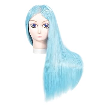 Amazon Com Tfmox Training Head 24 Mannequin Head With Hair
