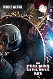 Captain America: Civil War - Movie Poster, Size 24 x 36