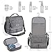 Toiletry Bag Hanging Toiletry Bag for Women Men Large Waterproof Travel Bag Portable Toiletry Kit Compact Makeup Bag with Hook Strap for Cosmetics Shaving Kit Camera Shower Bathroom Dorm