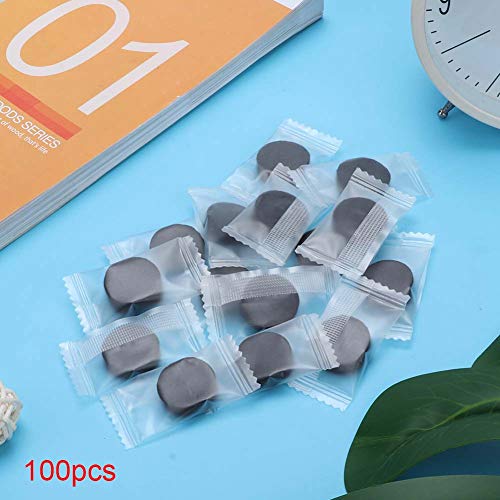 Rotekt 100pcs Bamboo Charcoal Fiber Compressed Facial Face Mask Paper DIY Skin Care DIY Facial Mask - Thumbnail 6