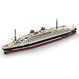 PLAYBUDDY Cruise Ship Building Kit, 1/400 Conte Di Savoia Large Cruise Ship Model Assembly Ship Toy Sets, Creative MOC for Adults (2313PCS)