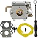 Dalom WT-827 Carburetor w Carburetor Adjustment Tool for Troy-Bilt 753-05133 TB10CS TB20CS TB20DC TB65SS TB70FH TB70SS TB90BC Trimmer TB310QS TB320BV Leaf Blower primary