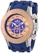 Invicta Men's 14981 Pro Diver Chronograph Blue Rose Gold Dial Blue Silicone Watch