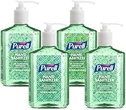 PURELL Advanced Hand Sanitizer Soothing Gel, Fresh scent, with Aloe and Vitamin E , 8 Fl Oz Pump Bottle (Pack 