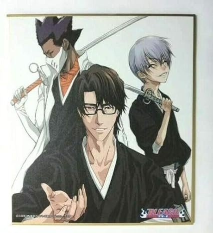 Amazon Com Bleach Autograph Sousuke Aizen Gin Ichimaru 13 Court Squads Jf2019 Tite Kubo F S Toys Games