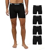 32 Degrees COOL Mens 4-PACK Quick Dry Performance Boxer Brief With Comfort Elastic Waistband