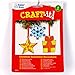 Baker Ross Christmas Shapes Suncatcher Hanging Decoration Set for Children to Color-in - Make Your Own Creative Craft Toy Kit for Kids (Pack of 8)