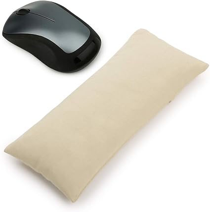 Amazon マウスリストレストサポートパッド 人間工学に基づいたマウスパッド コンピュータ ラップトップ 事務作業 Pcゲーム マッサージエルゴビーズとコットン生地用の手首サポート付き オフホワイト オフホワイト Candocraft マウスパッド 通販