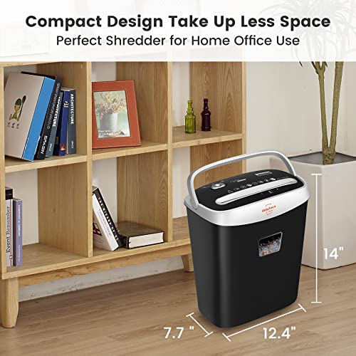 Paper Shredder,VidaTeco 10Sheet MicroCut Shredder with US Patented
