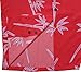 ALVISH Hawaiian Shirt 35 Mens Bamboo Tree Print Beach Aloha Party Holiday Red M