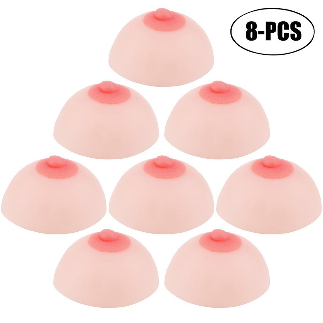 Outgeek Novelty Squishy Toy, 8 PCS Mini Squeeze Toy Cute Creative Shapes Slow Rising Stress Relief Toy for Adults (8-Pcs Mimi Squishies)