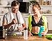 Premium Instant Milk Frother – – Whip Up The Richest, Creamiest Foam w/Handheld Electric Whisk Foam Maker for Dairy & Non-Dairy Cappuccino, Latte, Frappe, Matcha & Protein Shakes