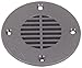 T-H Marine FD-2-DP Floor Drain and Vent Cover - Black, 2-1/2