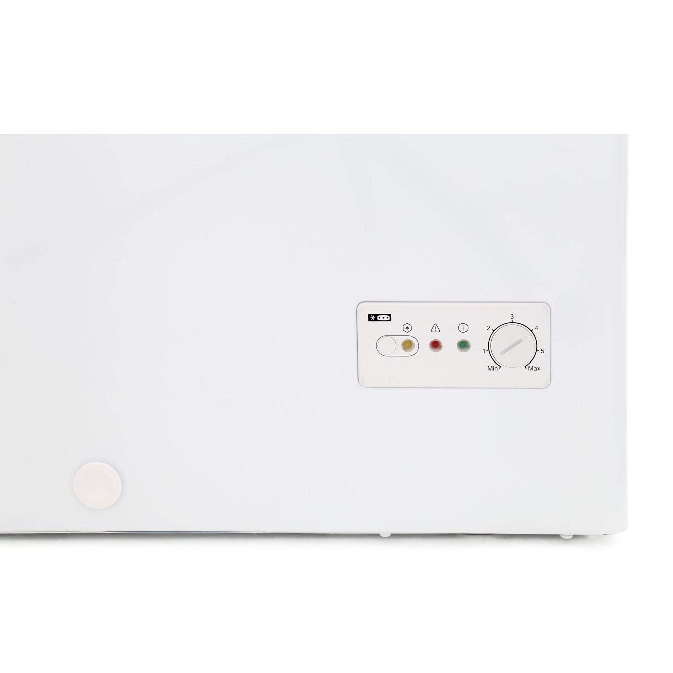 White Haier BD519RAA Wide Chest Freezer 165 cm 519 Litre Chest