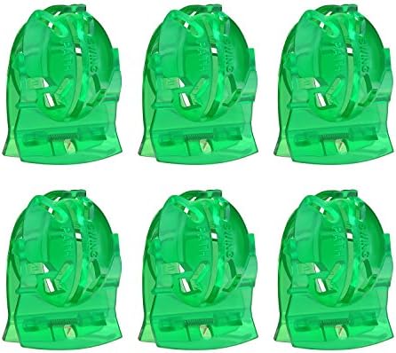 Golf Ball Line Liner Marker Drawing Marking Alignment Putting Tool, Green, 6 Pack