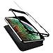 Spigen Thin Fit 360 Designed for Apple iPhone Xs MAX Case (2018) Tempered Glass Screen Protector Included - Black