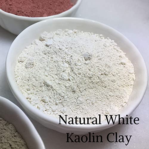 Natural White Kaolin Clay Powder Great for DIY Spa Clay Face Mask