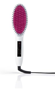 Instyler - Straight Up - Cepillo alisador de cerámica - Blanco