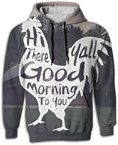 Dlqafr Hi There Yall Good Morning To You Bts Sweatshirt Funny Drawstring Cool Hoodies