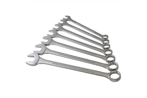 Sunex Tools 9707 Jumbo Fractional Combination Wrench Set, 7Piece (Includes Roll-Case), SAE Jumbo Combination Wrench Set
