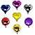 Mememall Fashion Wholesale 18" Round & Heart Shaped Helium Mylar Foil Balloon Party Supply
