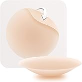 OEAK Women Nipple Covers Sticky Boobs Adhesive Silicone Bra Reusable Pasties Invisible Breast Petals A-DD