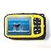 DeeXop digital waterproof camera, 2.7 inch LCD Cameras16MP Digital Camera Underwater 10m Waterproof Camera+ 8X Zoom