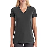 Carhartt Women's 102452 Women's Lockhart Short Sleeve V-Neck T-Shirt