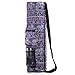 RoryTory Yoga Mat Bag w/Adjustable Strap, Water Bottle Carrier, Inner & Outer Pockets, Heavy Duty & Machine Washable – Fits Most Yoga Mat Sizes (Purple Elephants)thumb 1