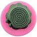2Pcs/Set 3D Tree Stump Silicone Jelly Sugar Bakeware Fondant Molds For Tree Bark Impression Mat