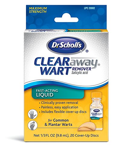 Dr. Scholl’s Clear Away Liquid Wart Remover, 0.33 Ounce
