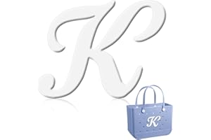 Alixumiss Decorative Lettering Charms for Bogg Bag, Alphabet Lettering Accessories, Decorative Bogg Bag Charms Insert Alphabet Lettering, Alphabet 3D Letters for Personalizing Handbag DIY