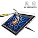 Megoo Screen Protector for New Surface Pro 5, Ultra Clear/High Response/Tempered Glass, Compatible for Microsoft Surface Pro 6/ Pro 2017/ Pro4 12.3 Inch