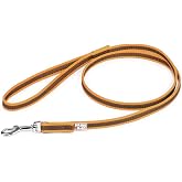 Julius-K9 Color &amp; Gray Super-Grip Leash with Handle, 0.55 in x 6.56 ft, Orange-Gray