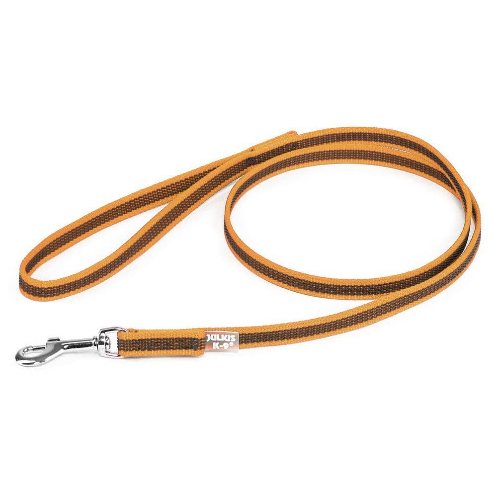 Color & Gray Super-Grip Leash with Handle, 14 mm x 2 m, Orange-Gray