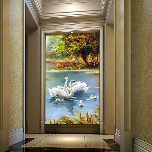 Mingo 5D DIY White Swan Embroidery Mosaic Diamond Cross Painting Stitch Kit Home Decor