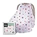 Protect Your Baby! Multi-use Breathable Muslin Baby car seat Cover and Canopy for Infant Carriers