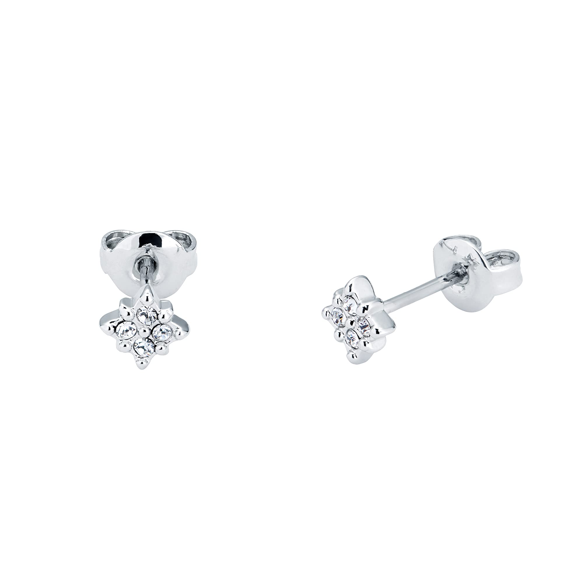 All We Are Stellar Tiny Crystal Stud Earring (Silver Tone/Crystal)